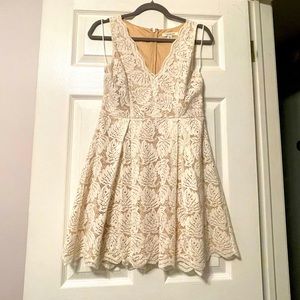 Francesca’s White Lace dress